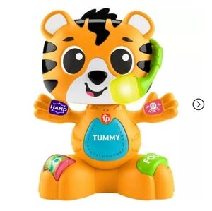 Fisher-Price Orange Tiger Interactive Toy